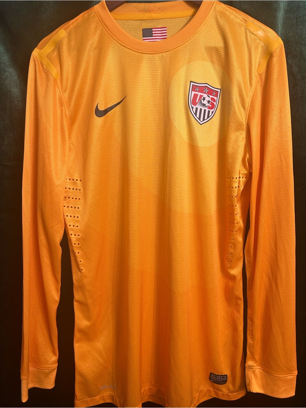 Nike USA Yellow GK  Jersey